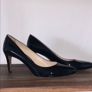 💥PRADA patent leather classic pointed pumps